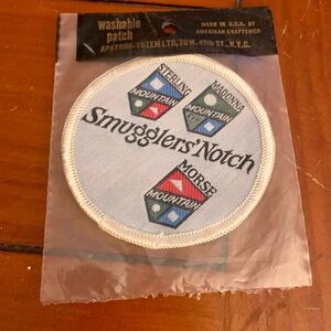 Smugglers' Notch Mountain Patch New in Sealed Package